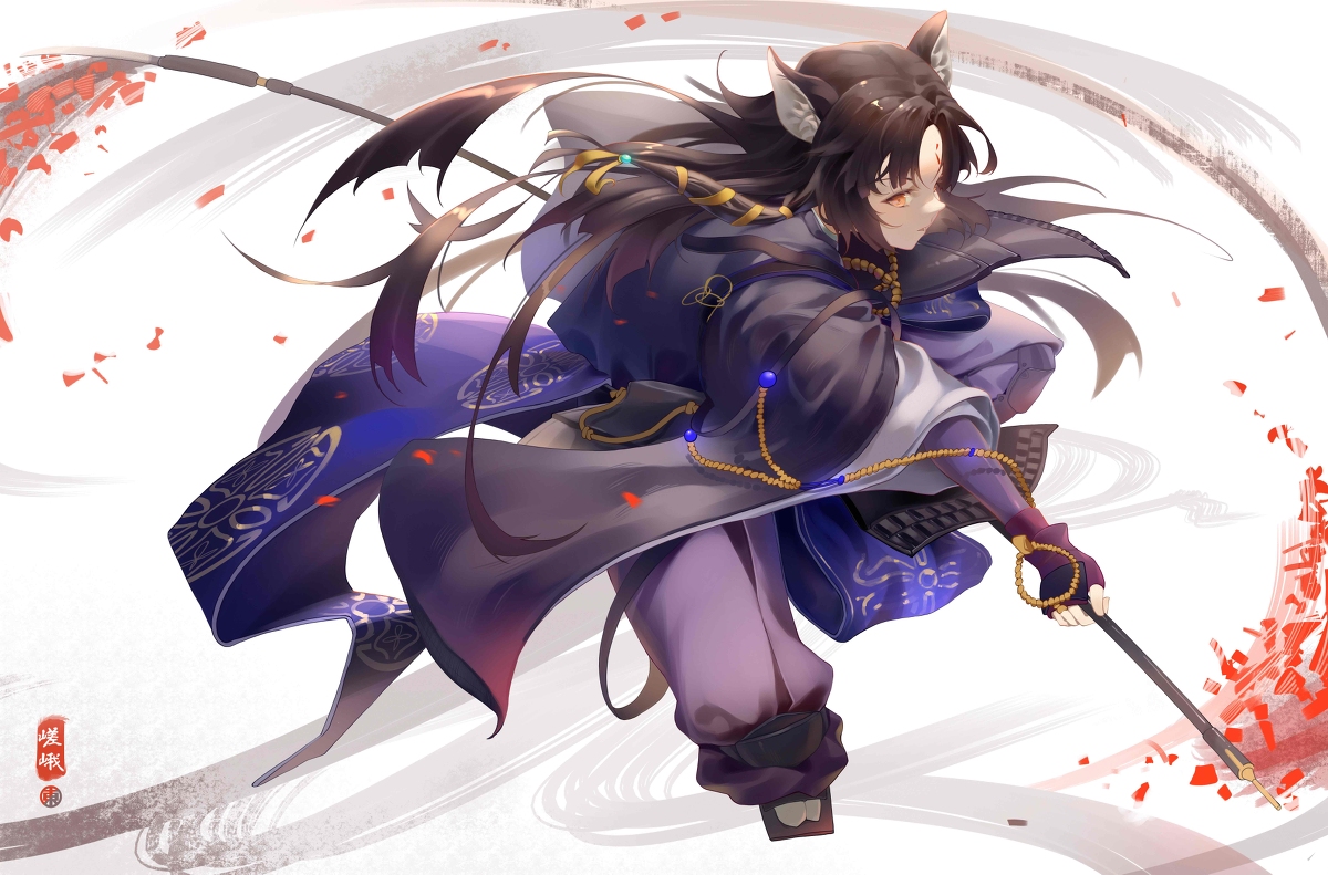 This is a pixiv picture whose title is 嵯峨.