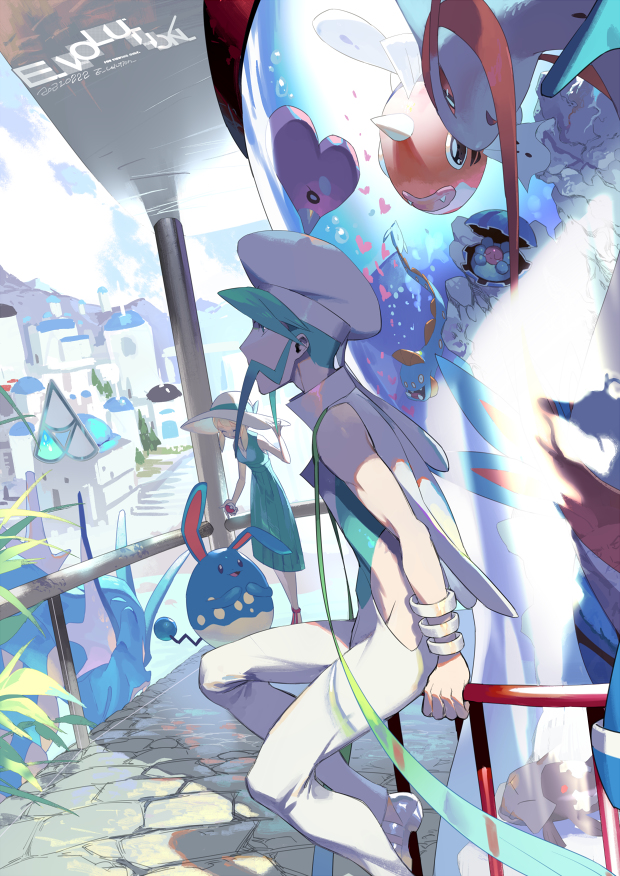 This is a pixiv picture whose title is ORAS ジムリーダー.