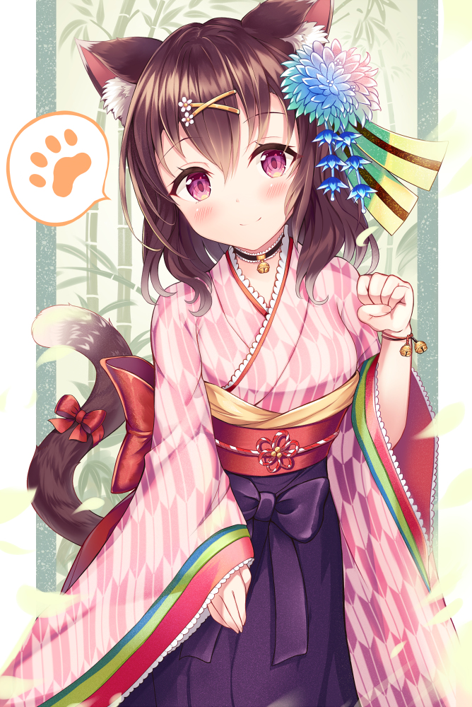 This is a pixiv picture whose title is クロネちゃん（猫）.