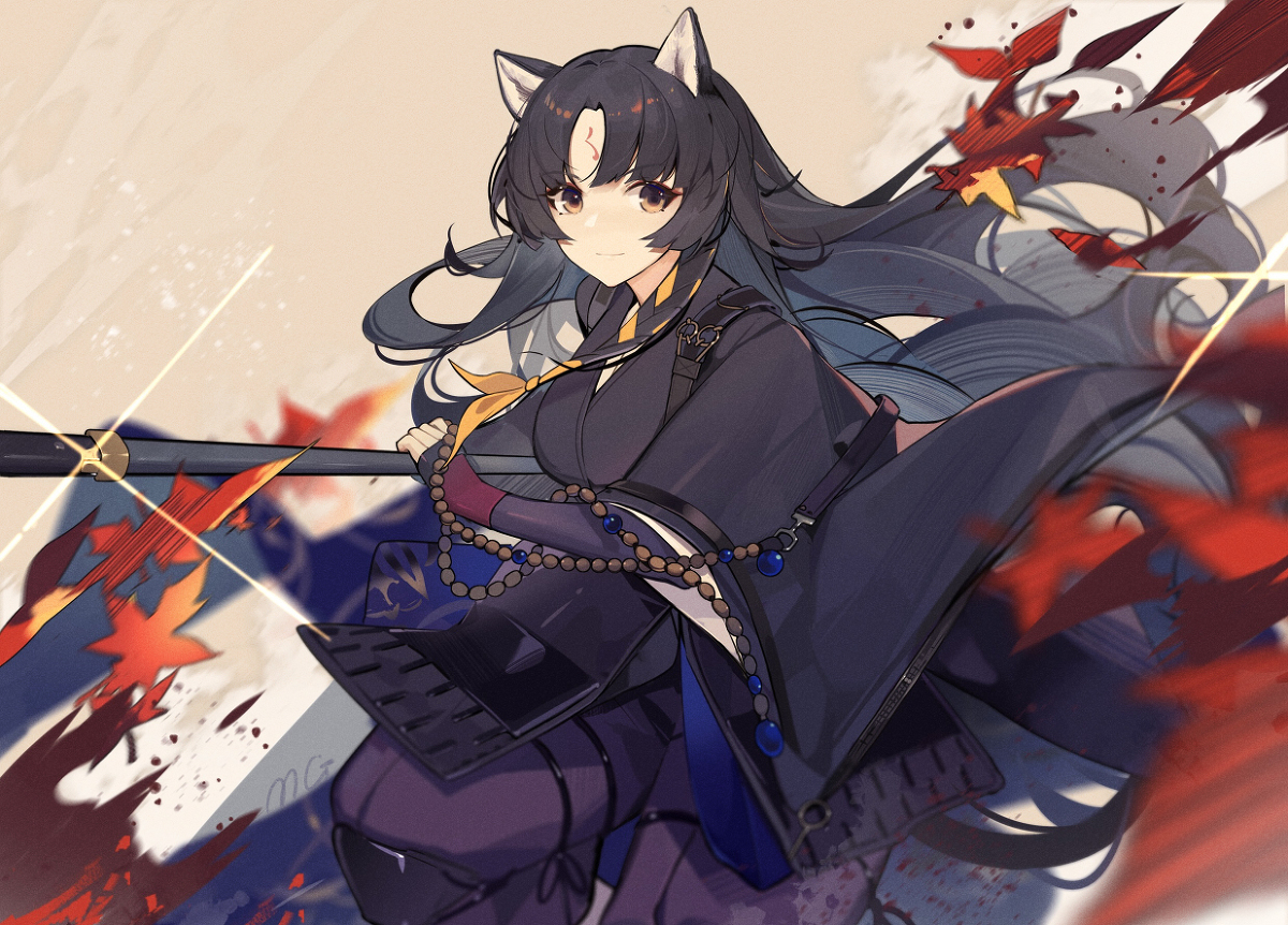 This is a pixiv picture whose title is 🐶.