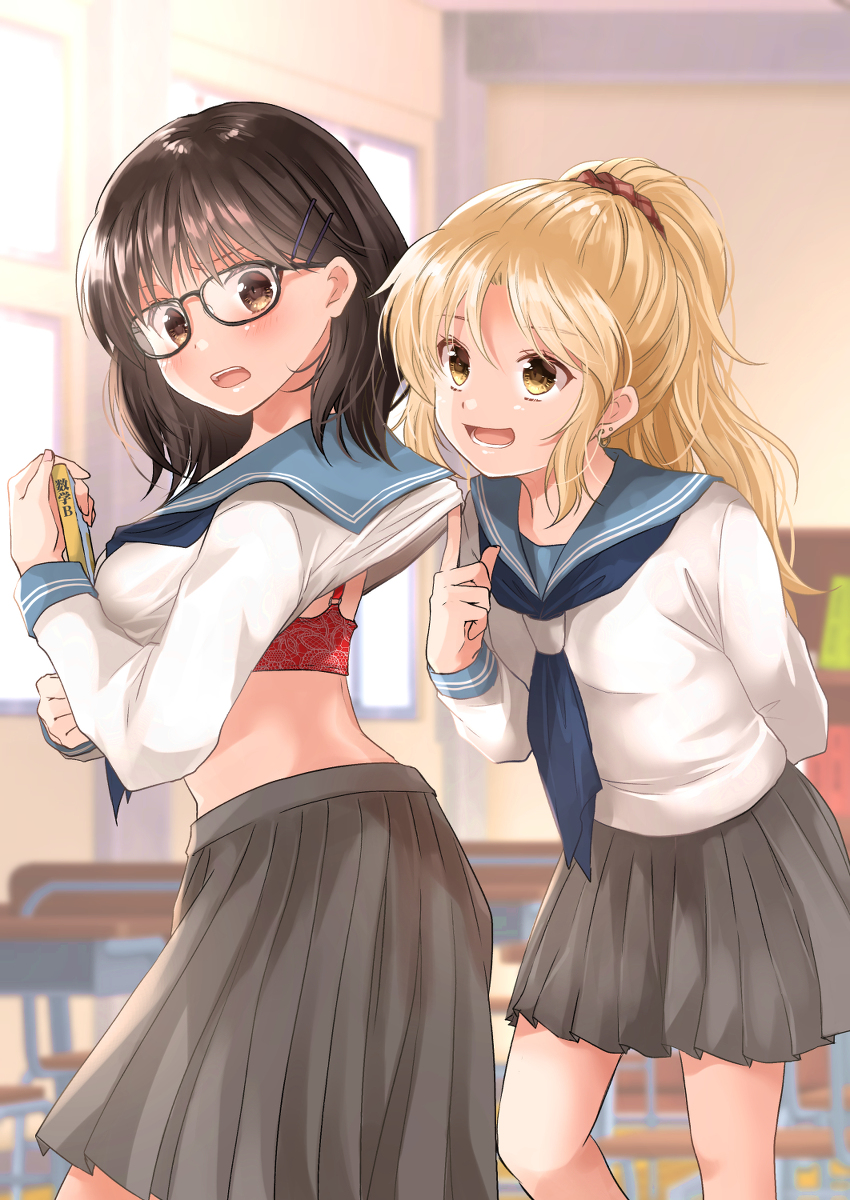 This is a pixiv picture whose title is 今日は何色？.