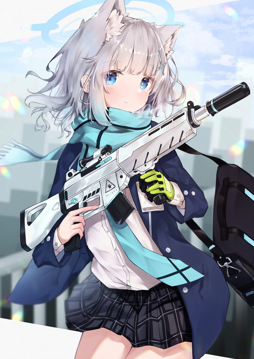 This is a pixiv picture whose title is シロコ.