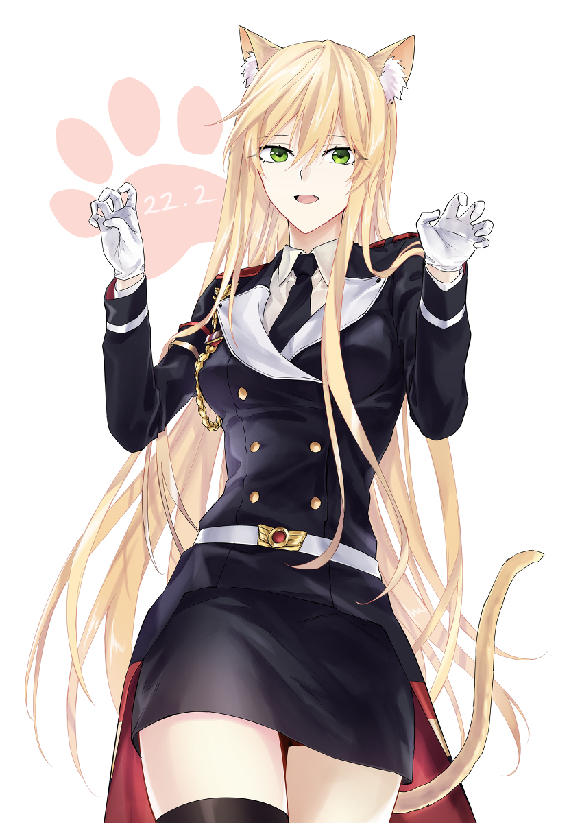 This is a pixiv picture whose title is StG44 neko~.