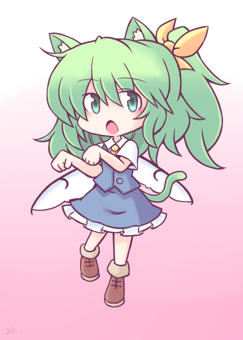 This is a pixiv picture whose title is 大妖精.