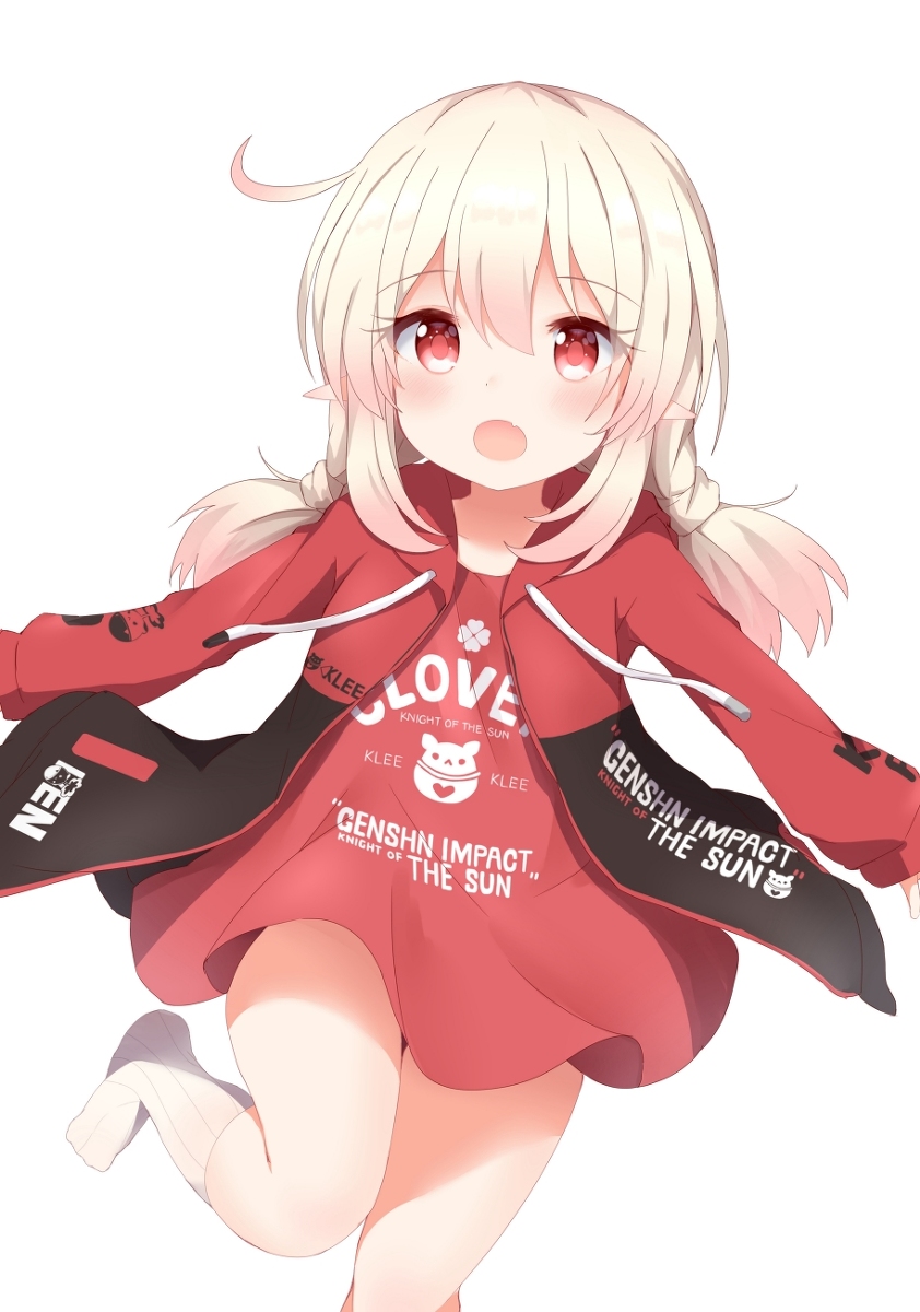 This is a pixiv picture whose title is 可莉秋冬.