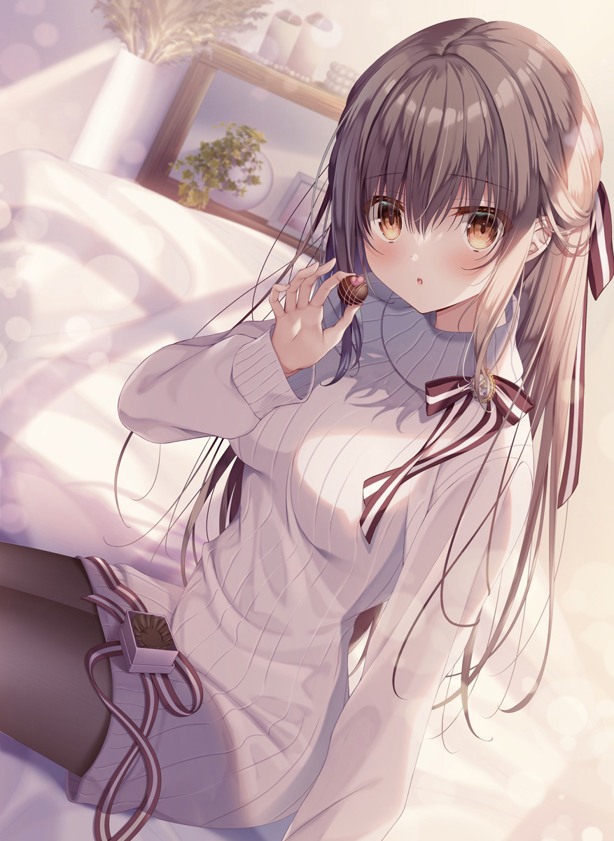 This is a pixiv picture whose title is 「す・き ❤」.