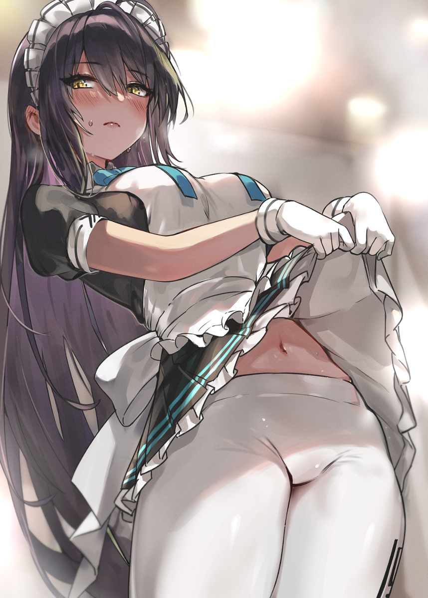 This is a pixiv picture whose title is ブルアカ 角楯カリン.