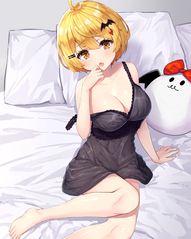 This is a pixiv picture whose title is 恥じらい天才バンパイアさん.