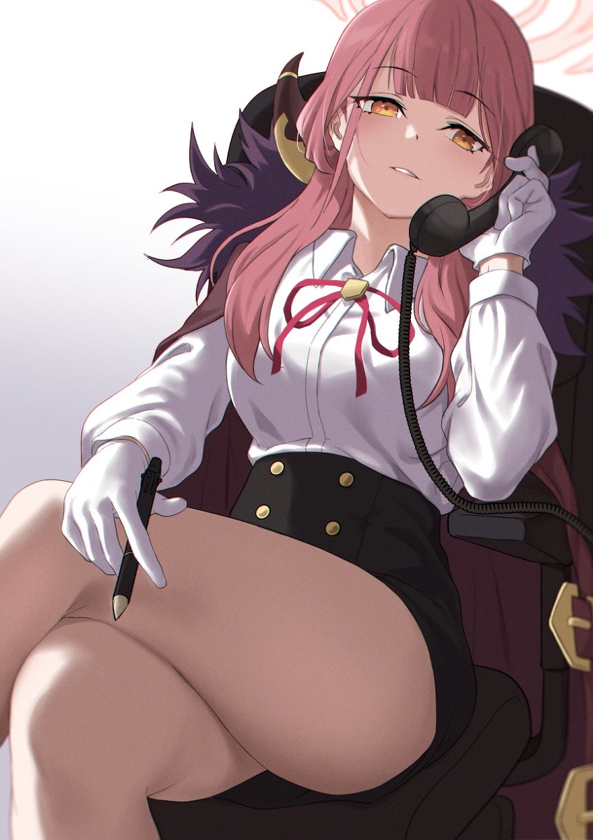 This is a pixiv picture whose title is 陸八魔アル.