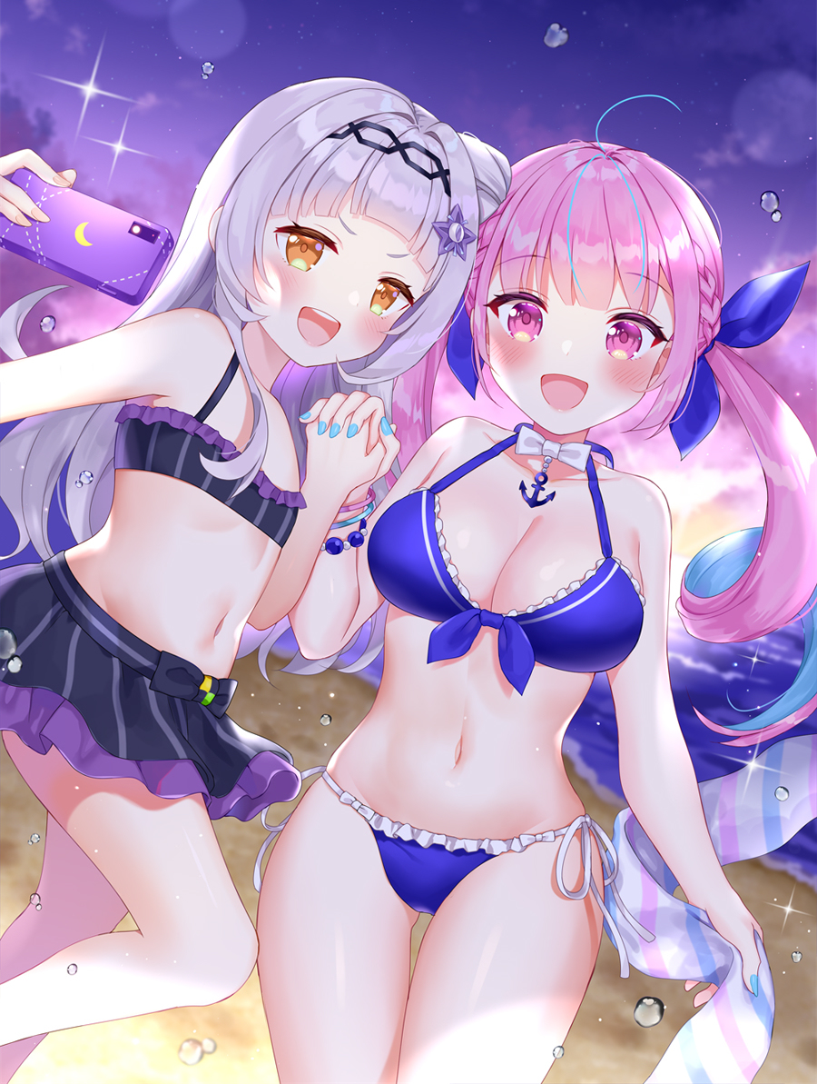 This is a pixiv picture whose title is あくシオの夏✨.
