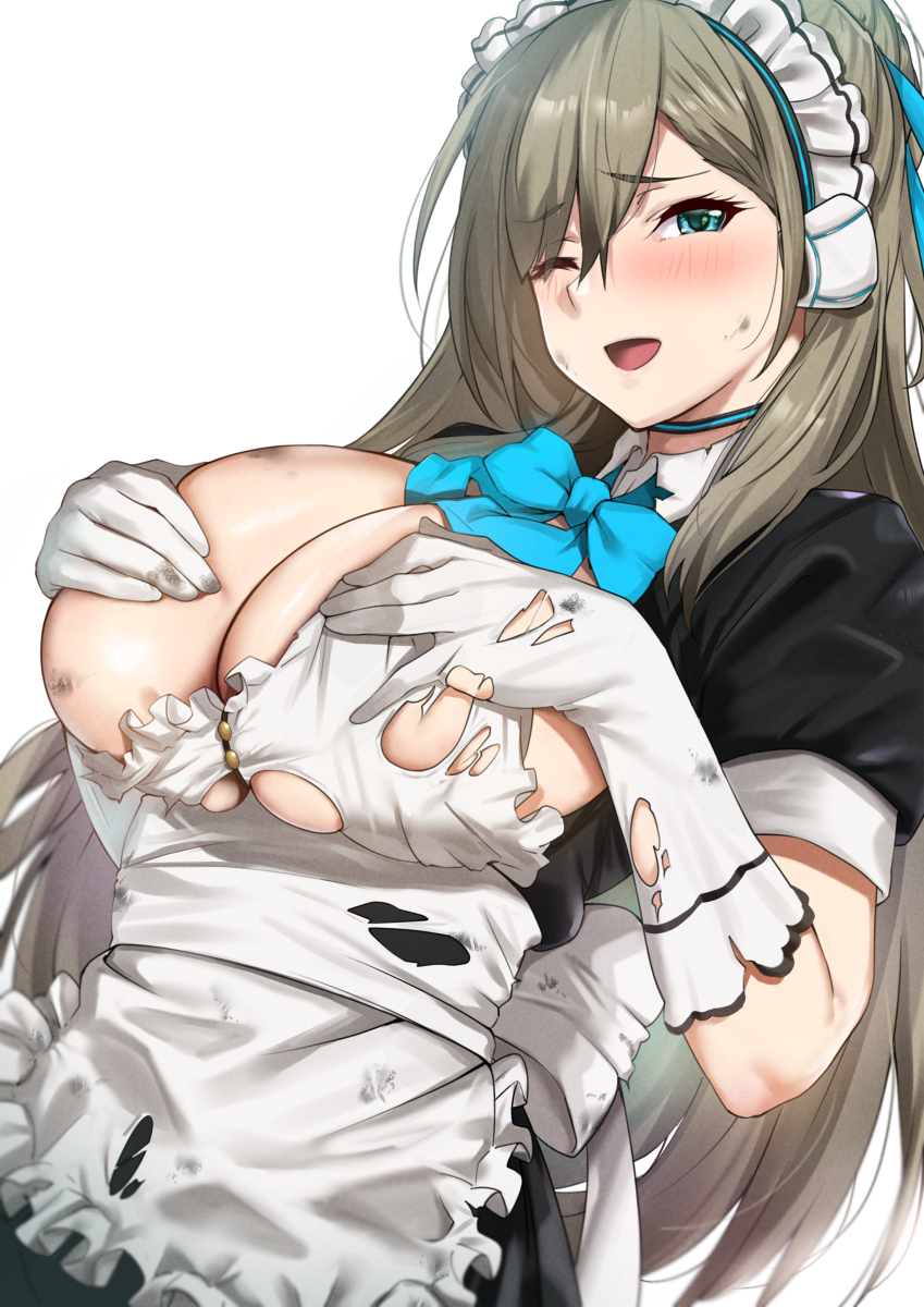 This is a pixiv picture whose title is えへへ、見えちゃった・・・？.
