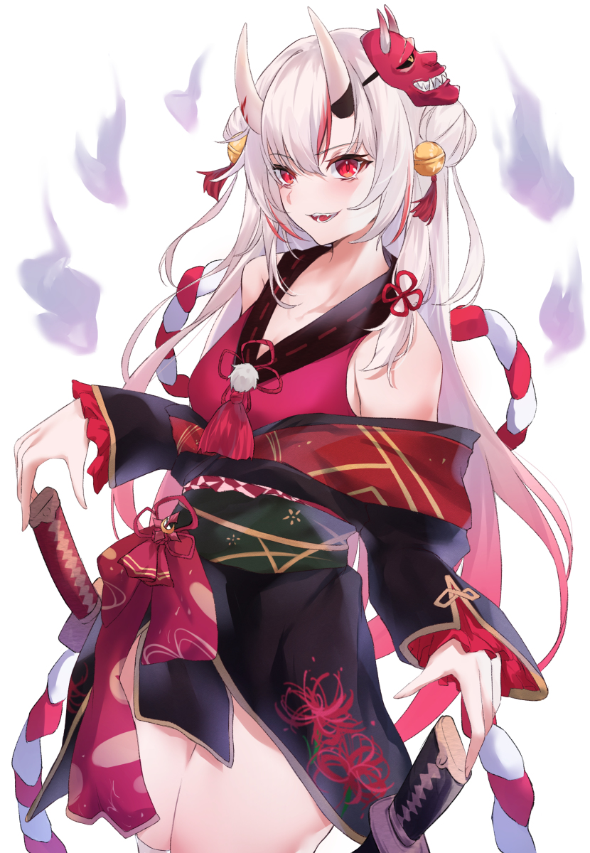 This is a pixiv picture whose title is お嬢.