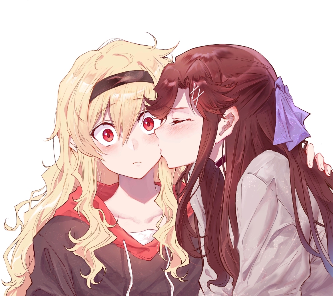 This is a pixiv picture whose title is 【クロ真矢abo . クA真O  】.