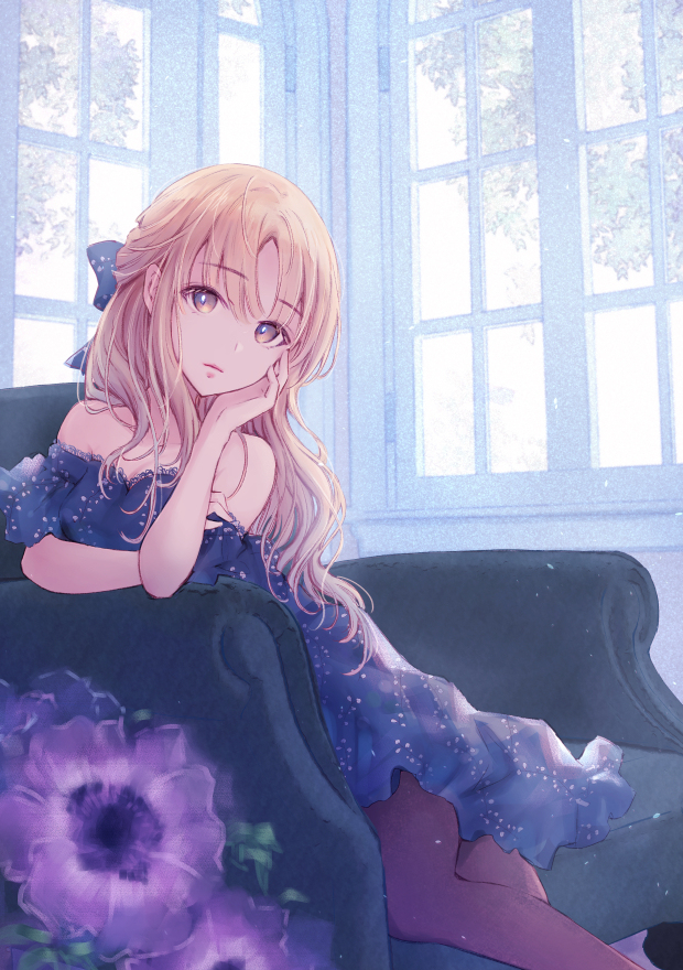 This is a pixiv picture whose title is 君がいない、退屈な日々.