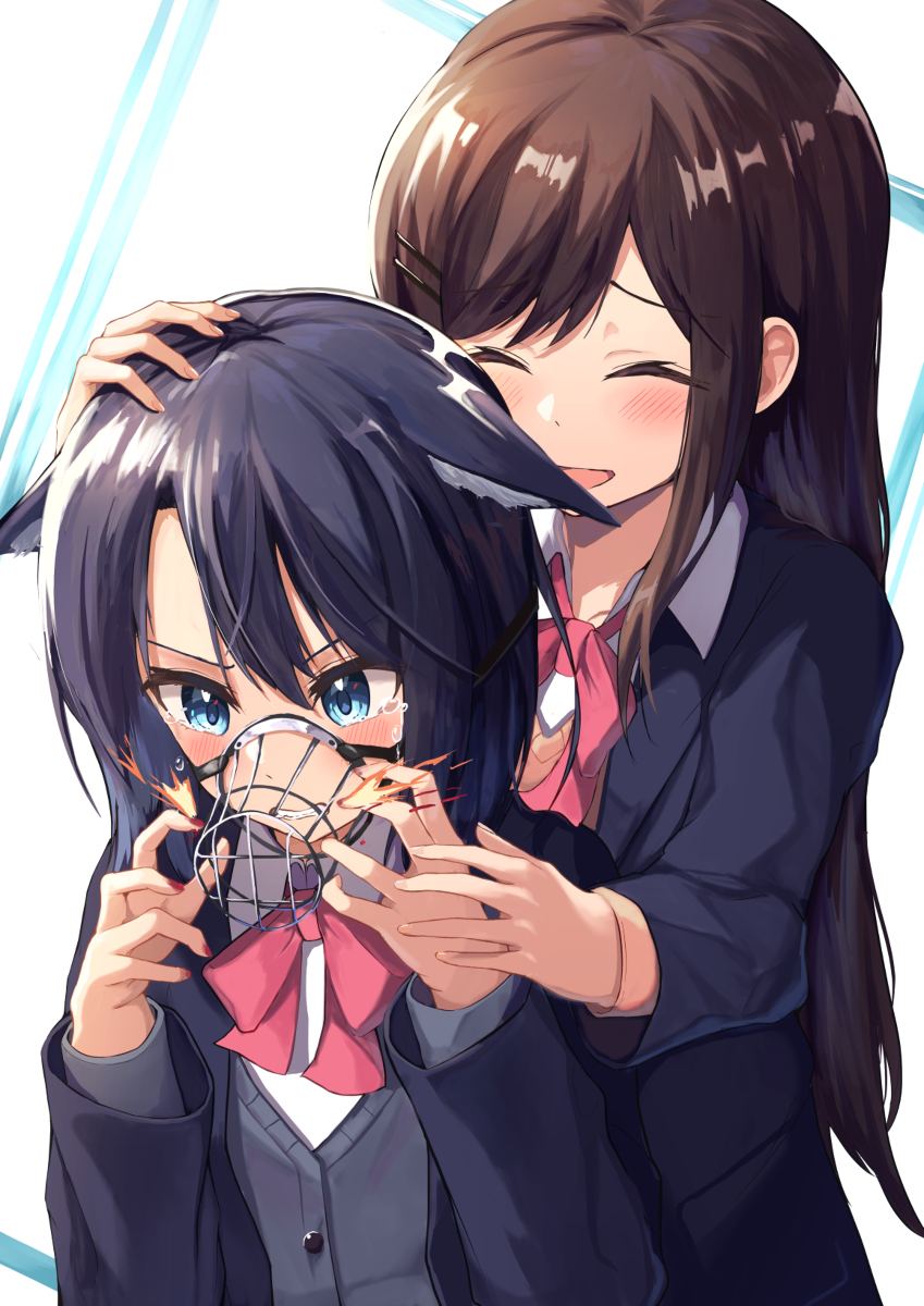 This is a pixiv picture whose title is 安達犬.