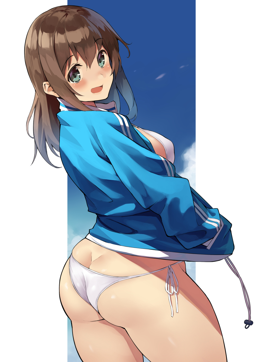 This is a pixiv picture whose title is ビキニ尻.