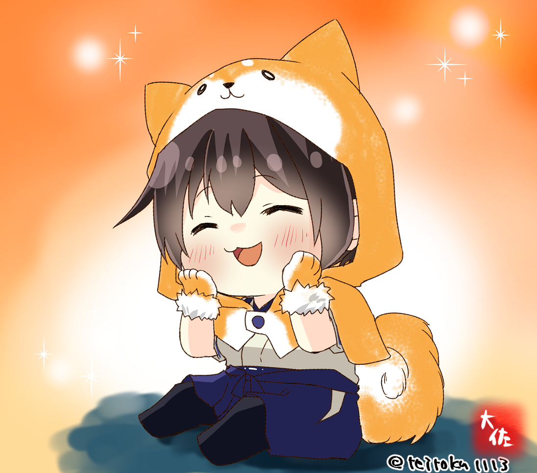 This is a pixiv picture whose title is かがちゃん.