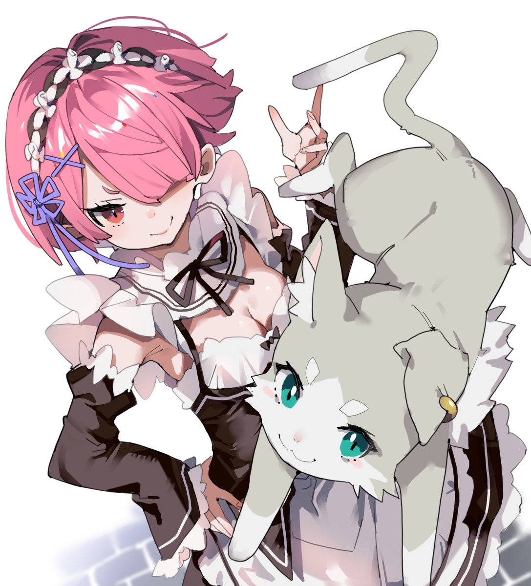 This is a pixiv picture whose title is ウィズパック.