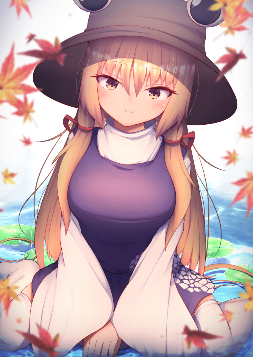 This is a pixiv picture whose title is ロング諏訪子ちゃん.
