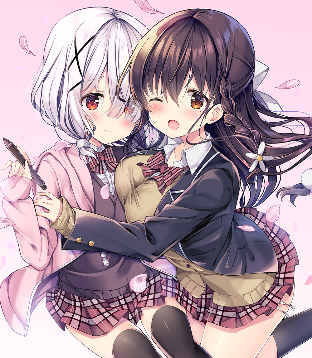 This is a pixiv picture whose title is コミックキューン4月号（2021）.