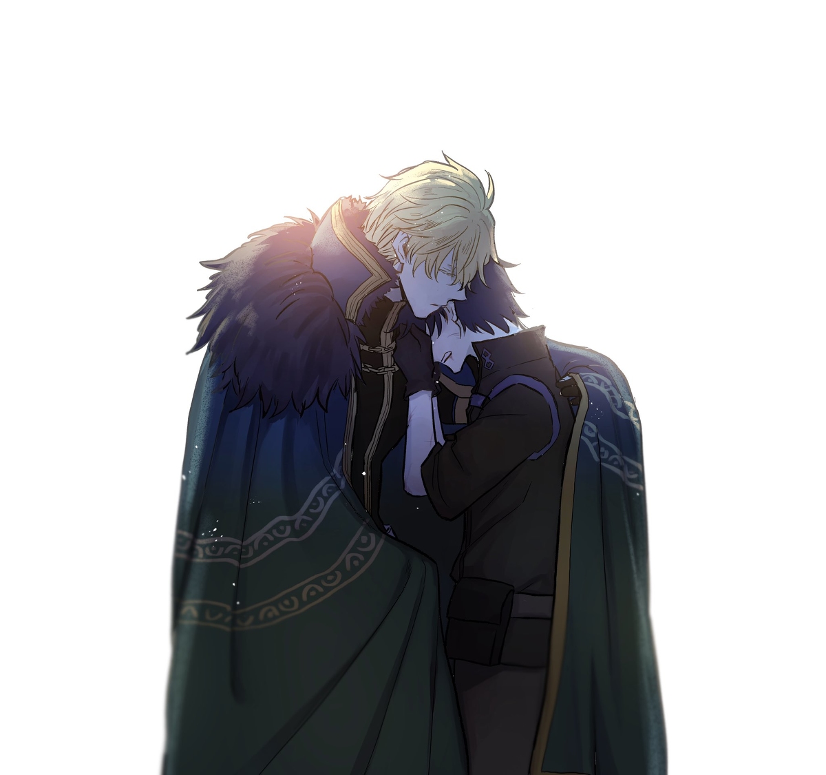 This is a pixiv picture whose title is ガウェぐだ♂⑦.