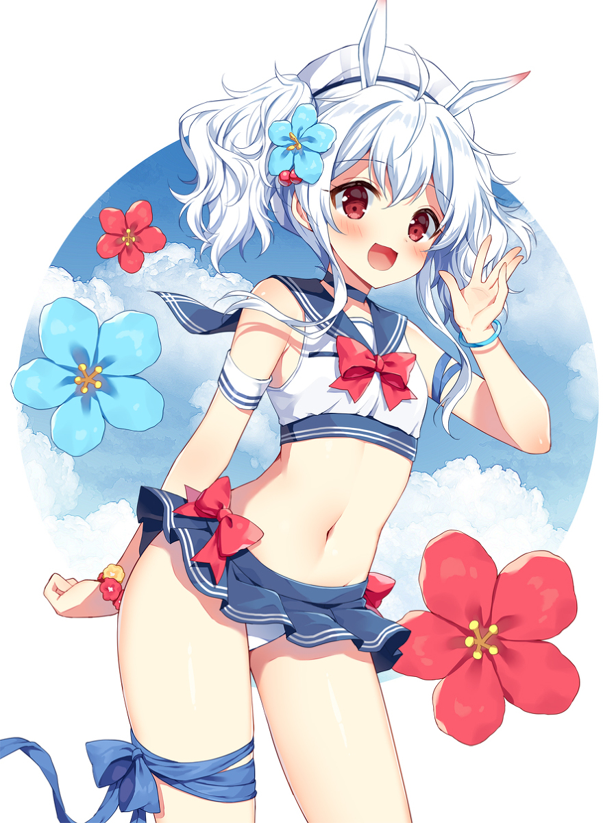 This is a pixiv picture whose title is AQUA.