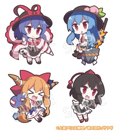 This is a pixiv picture whose title is ゆるっととうほうEX2.（東方緋想天①）.
