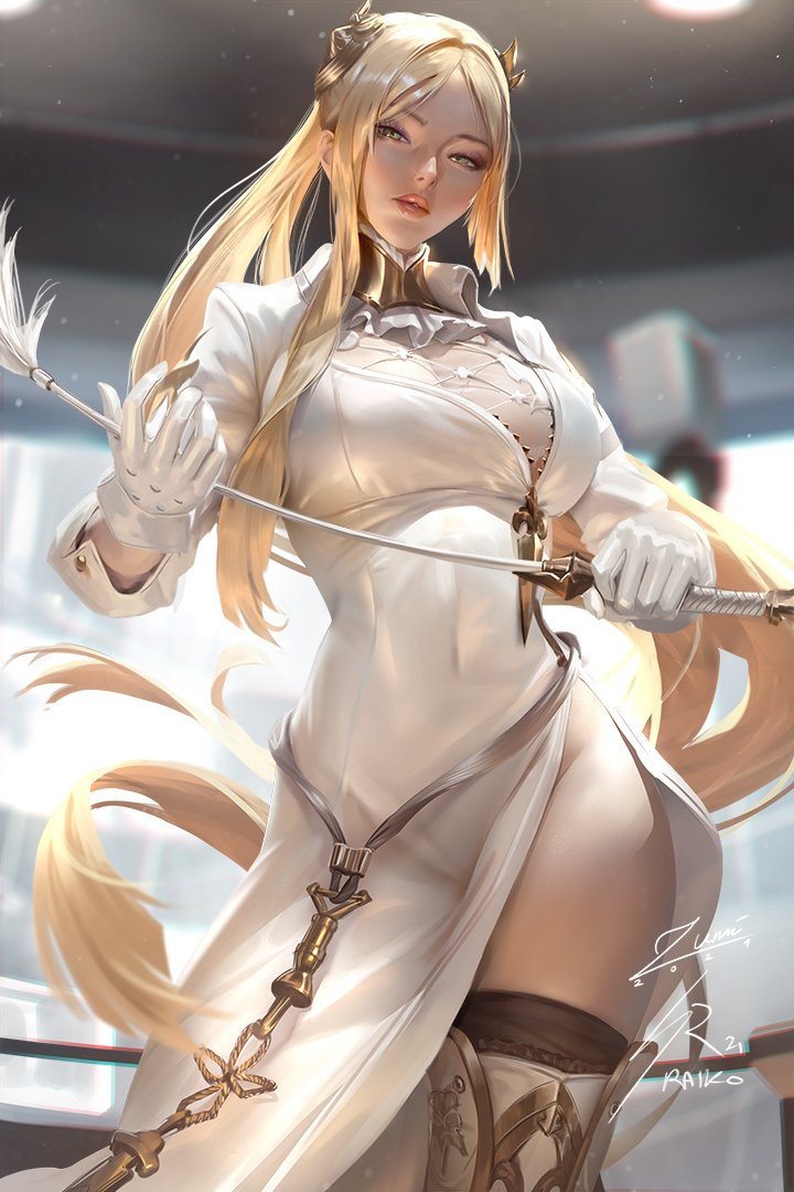 This is a pixiv picture whose title is Commander White.