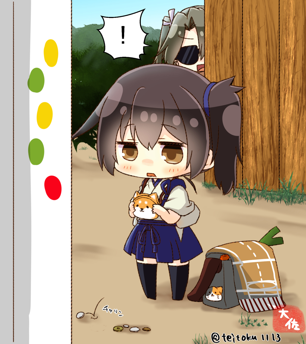 This is a pixiv picture whose title is 小銭が….