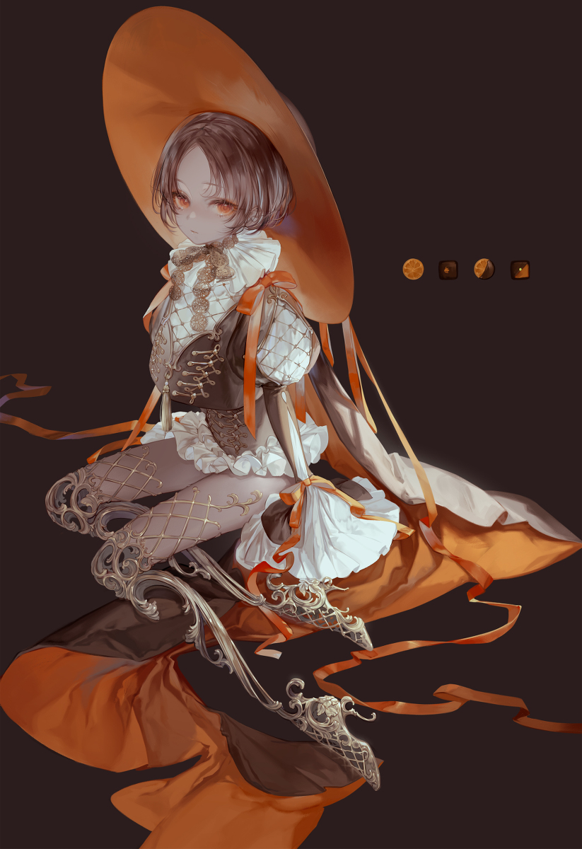 This is a pixiv picture whose title is Orange.