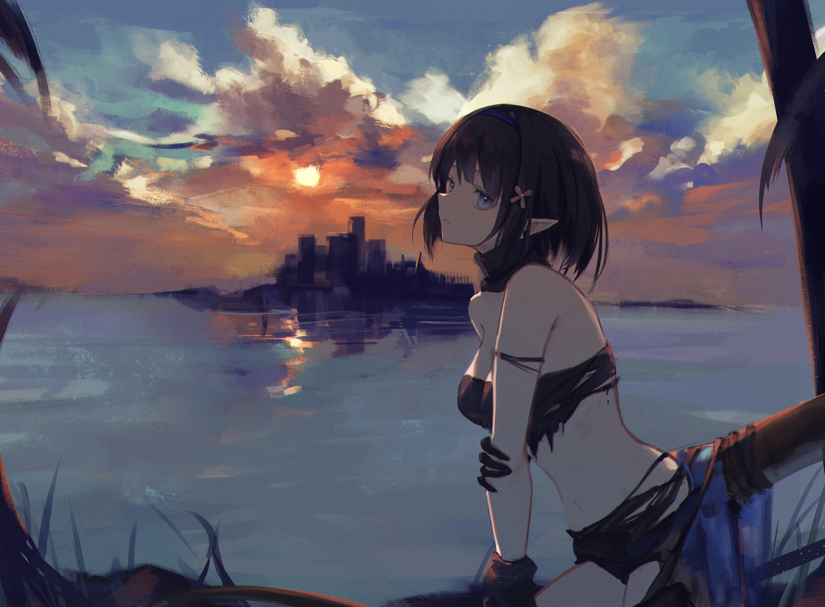 This is a pixiv picture whose title is no title.