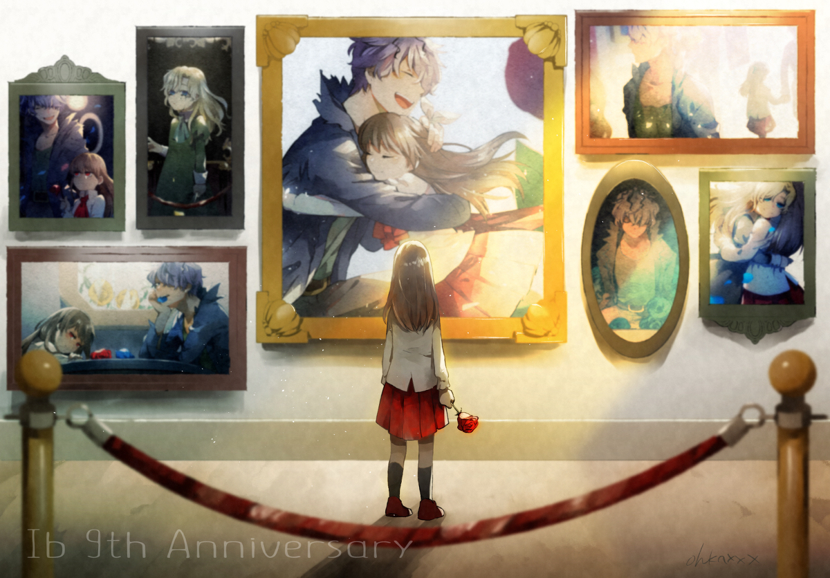 This is a pixiv picture whose title is 9周年おめでとうございます.