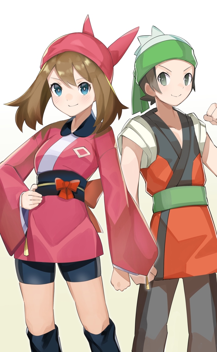 This is a pixiv picture whose title is ホウエン地方　ポケモンレジェンズ妄想.