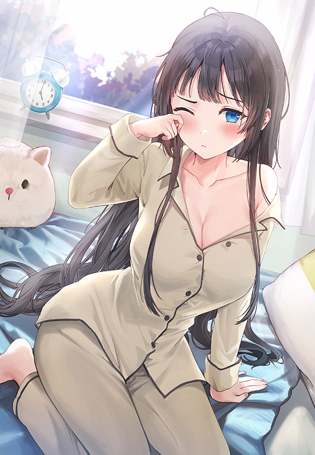 This is a pixiv picture whose title is 部長さんの朝は早い.