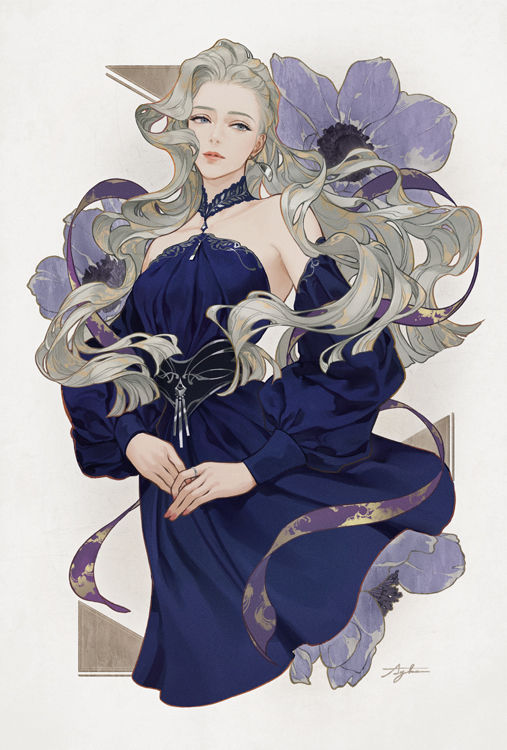 This is a pixiv picture whose title is Anemone.