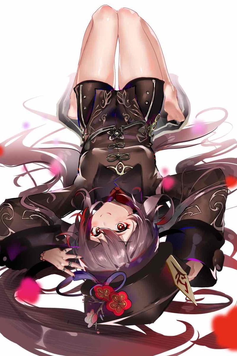 This is a pixiv picture whose title is 胡桃～.