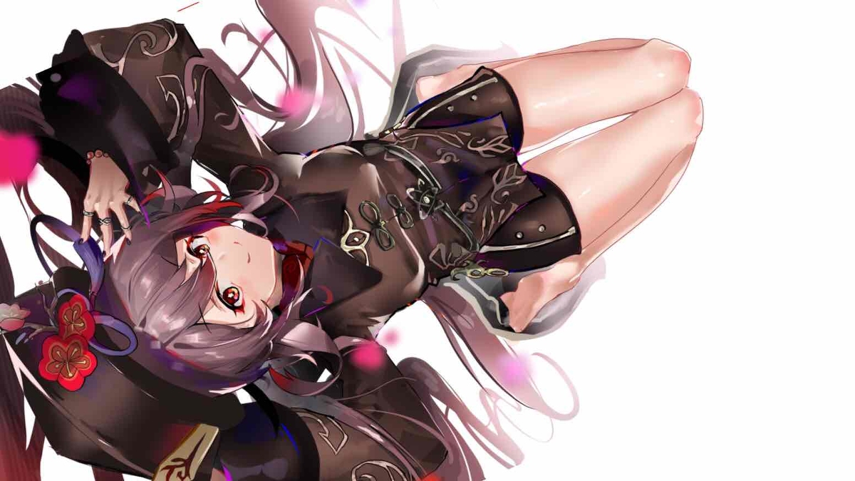 This is a pixiv picture whose title is 胡桃～～.