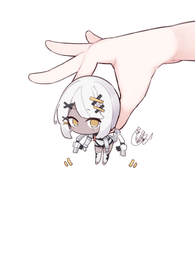 This is a pixiv picture whose title is つままれる.