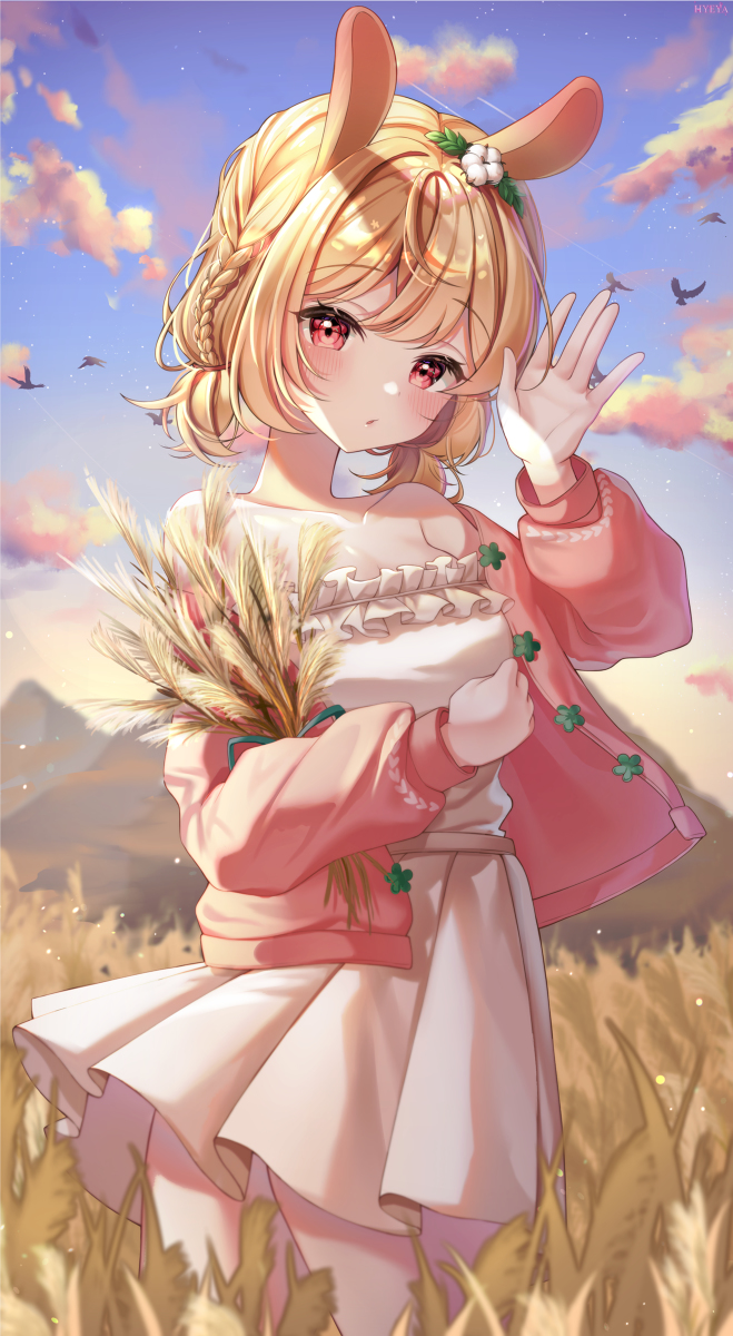 This is a pixiv picture whose title is ♥.
