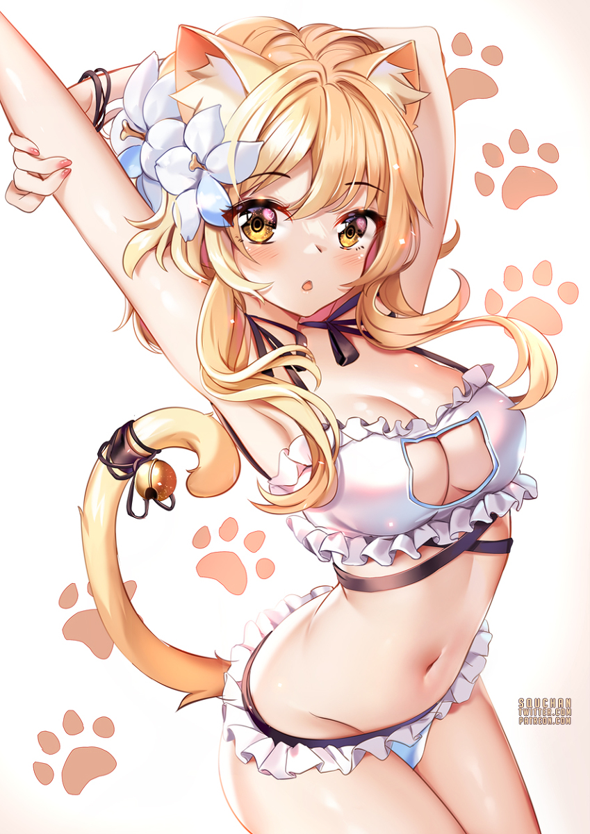 This is a pixiv picture whose title is Kitty Lumine.