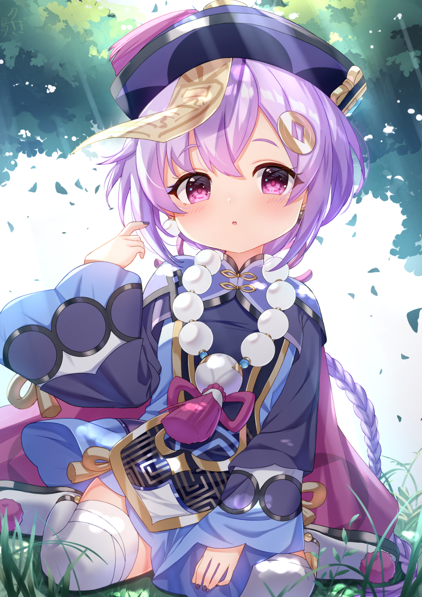 This is a pixiv picture whose title is 「怪我...したの？」.
