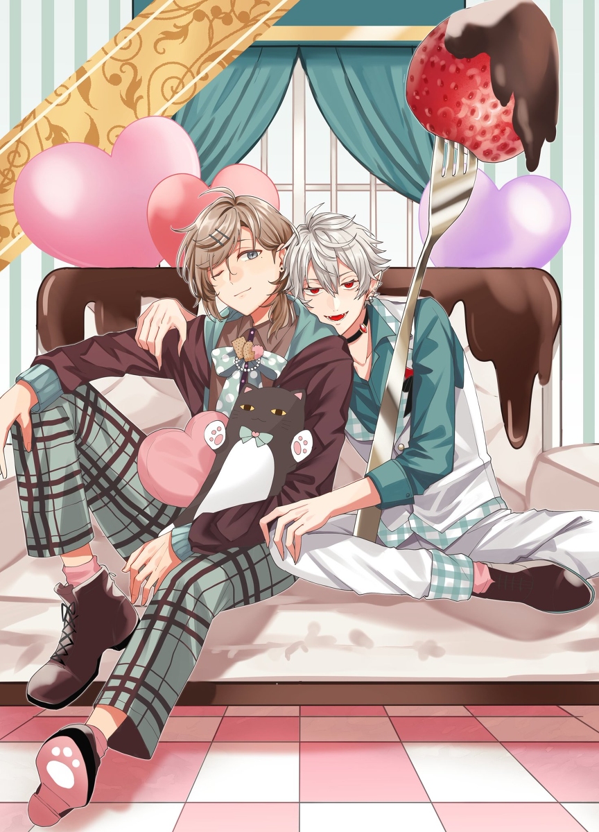 This is a pixiv picture whose title is バレンタインホワイトデー.