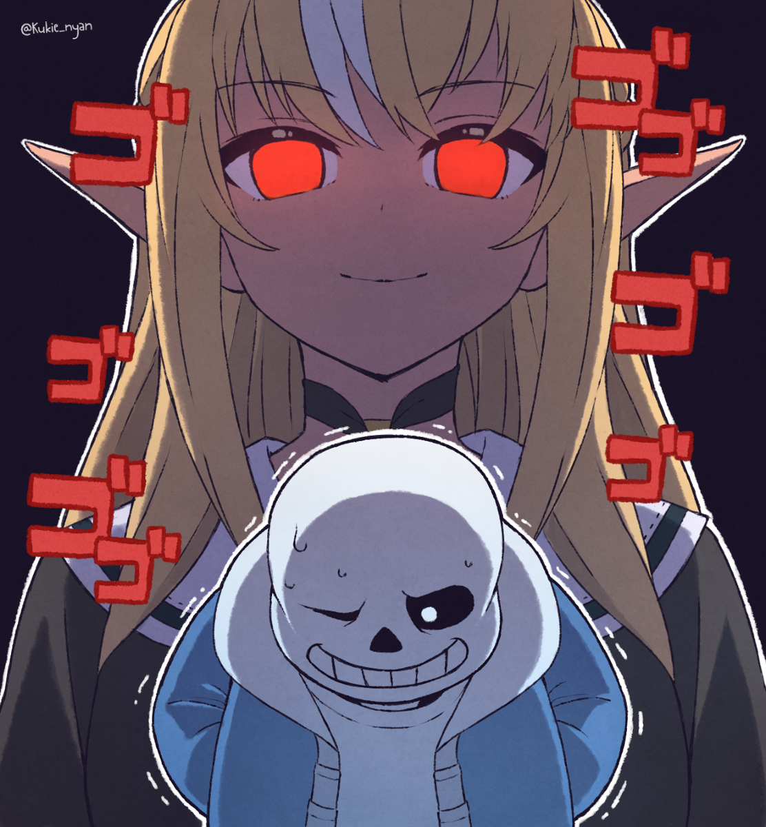This is a pixiv picture whose title is Undertale?.