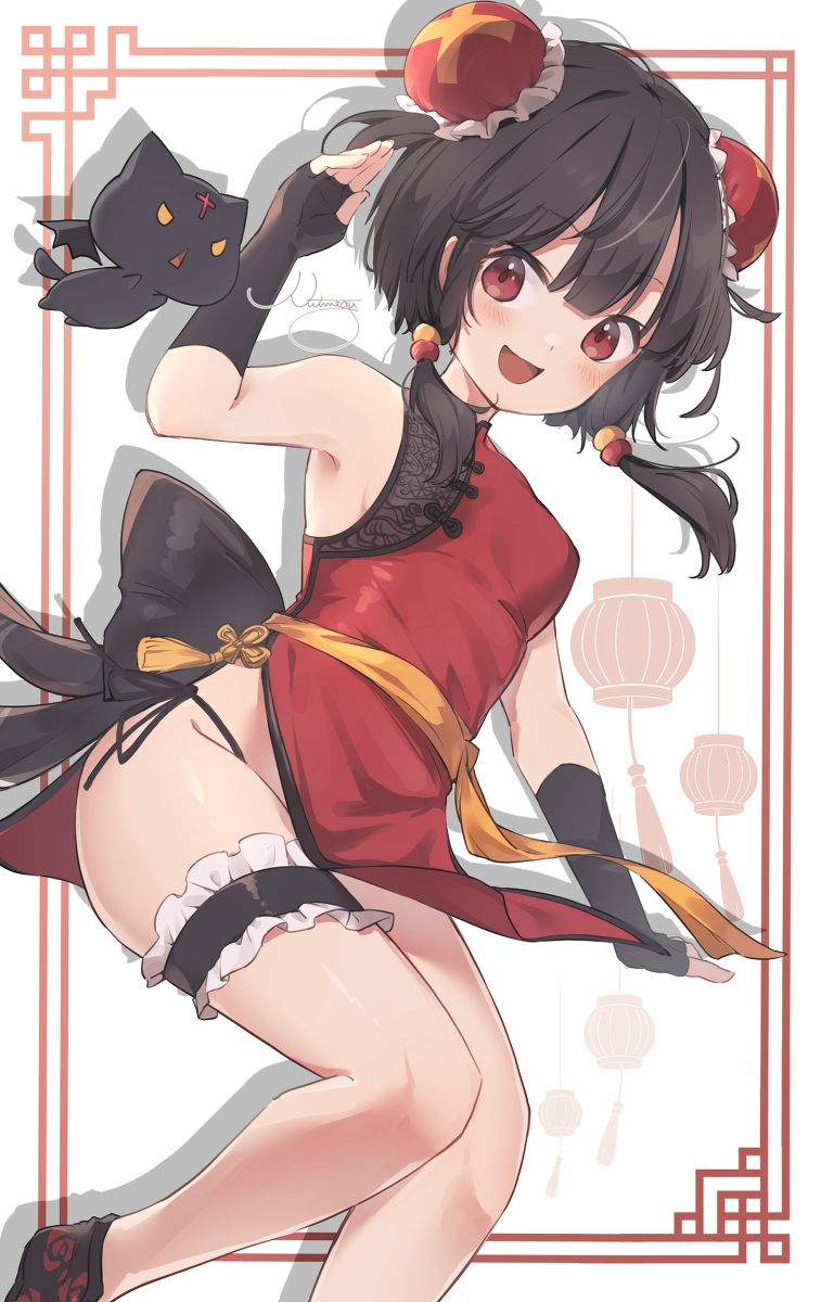 This is a pixiv picture whose title is チャイナめぐみん.