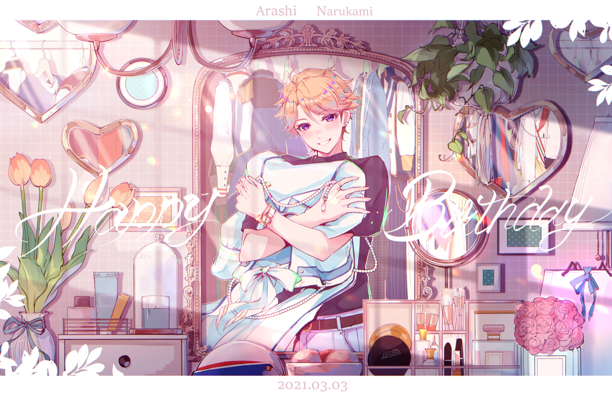 This is a pixiv picture whose title is happy　birthday!.