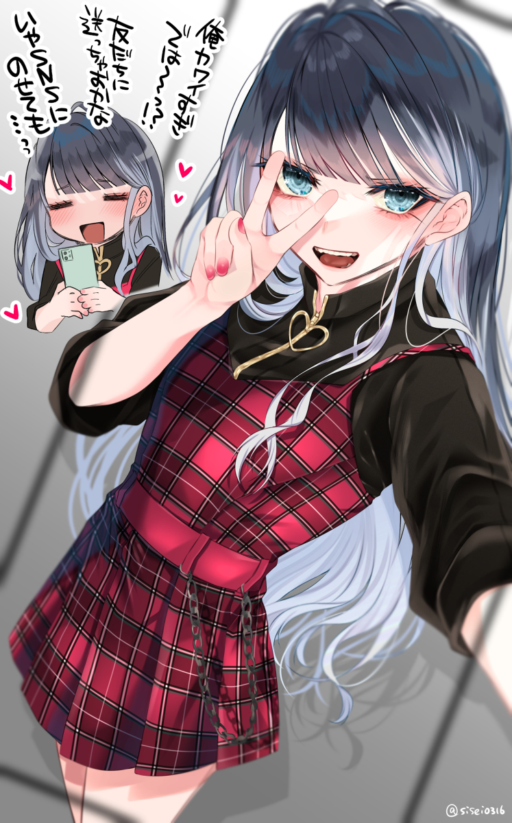 This is a pixiv picture whose title is 31歳　はじめての女装.