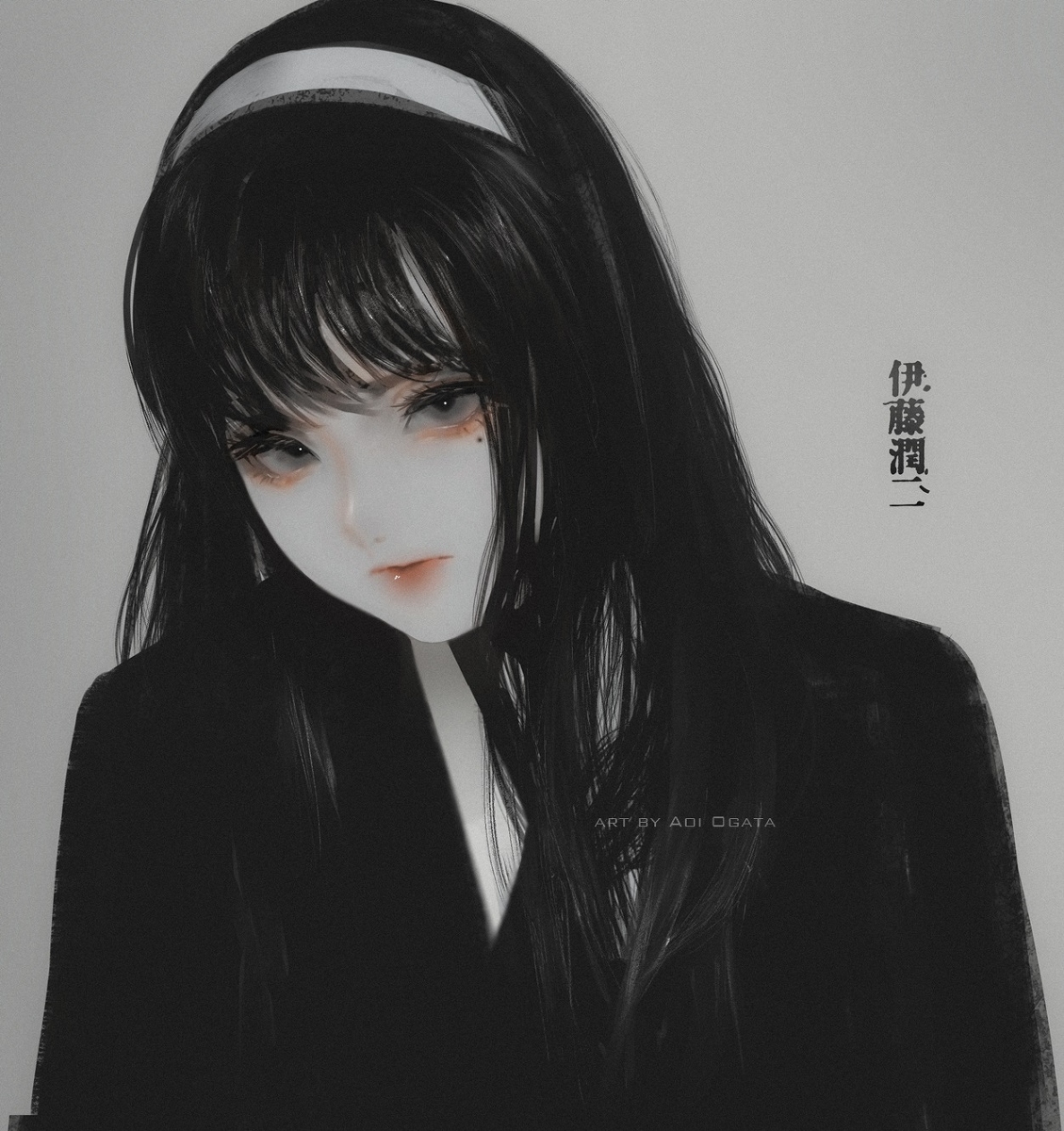 This is a pixiv picture whose title is 富江.