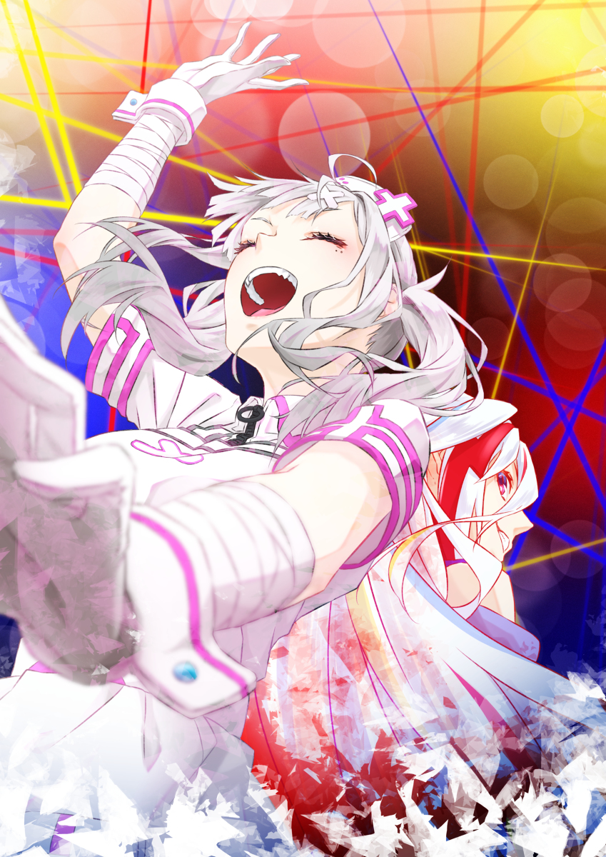 This is a pixiv picture whose title is にじフェス2021【電音部ステージ/帝音シブヤ】.