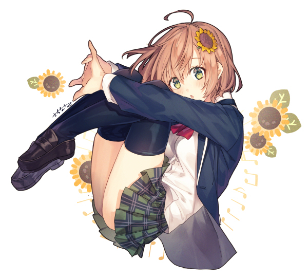 This is a pixiv picture whose title is 🌻.