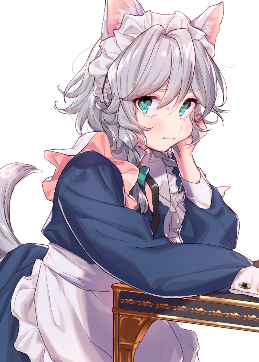 This is a pixiv picture whose title is 🐺.